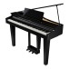 Roland GP-3 Compact Digital Grand Piano, Polished Ebony with Matching Bench 2