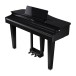 Roland GP-3 Compact Digital Grand Piano, Polished Ebony with Matching Bench 3