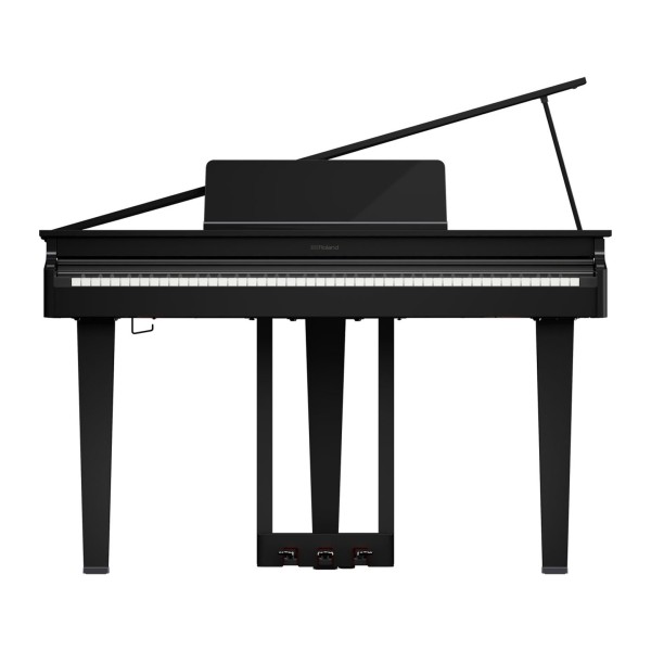 Roland GP-3 Compact Digital Grand Piano, Polished Ebony with Matching Bench 9