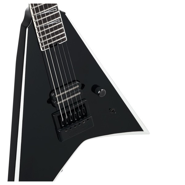 Jackson Pro Plus Series Signature Christian Andreu Rhoads RR24 EVTN, Black with White Bevels - hardware