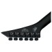 Jackson Pro Plus Series Signature Christian Andreu Rhoads RR24 EVTN, Black with White Bevels - back of headstock