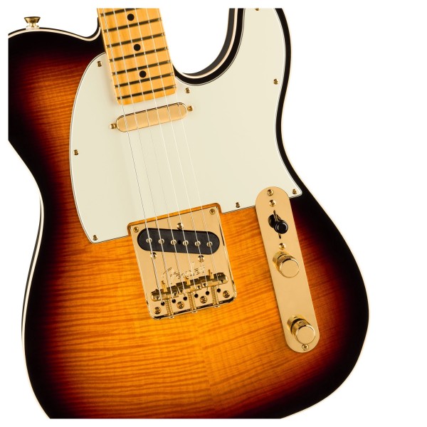 Fender 75th Anniversary American Professional II Custom Telecaster MN, 2-Color Sunburst - hardware