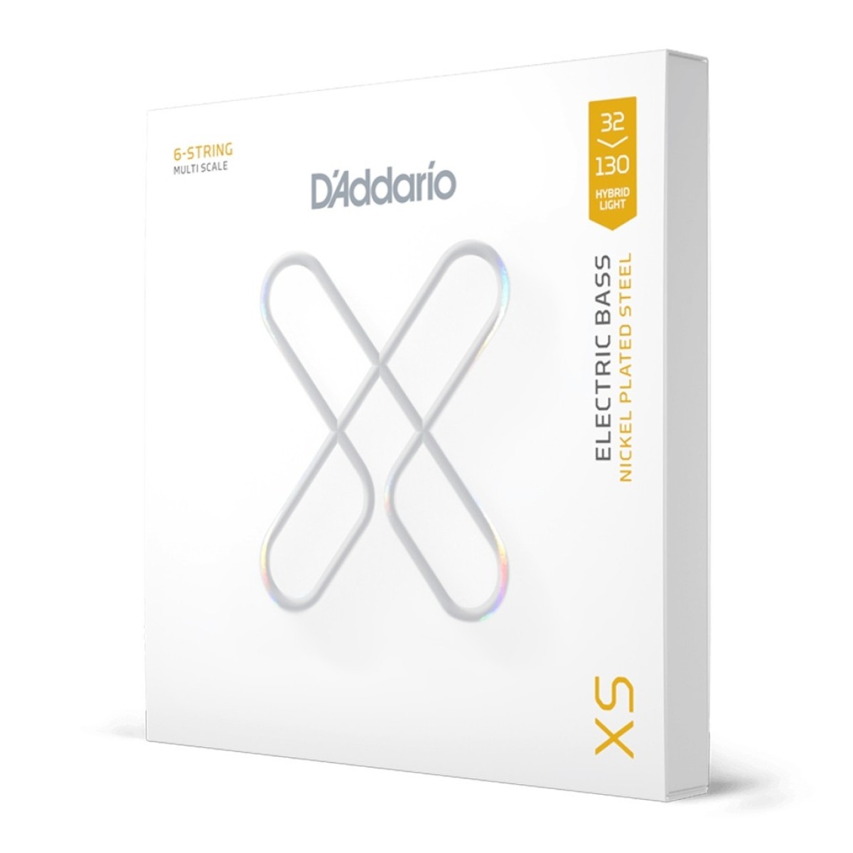 D’Addario XS Nickel Plated Steel Bass Strings Multi Scale 6-String 32–130
