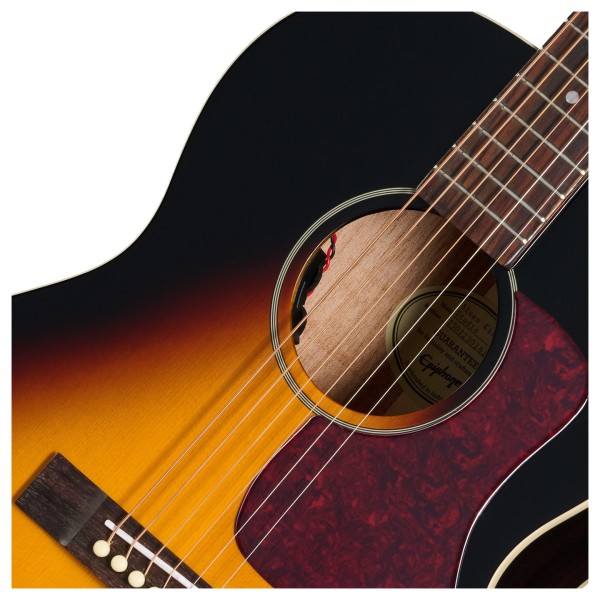 Epiphone Blues King Studio, Dark Burst - soundhole