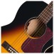 Epiphone Blues King Studio, Dark Burst - soundhole