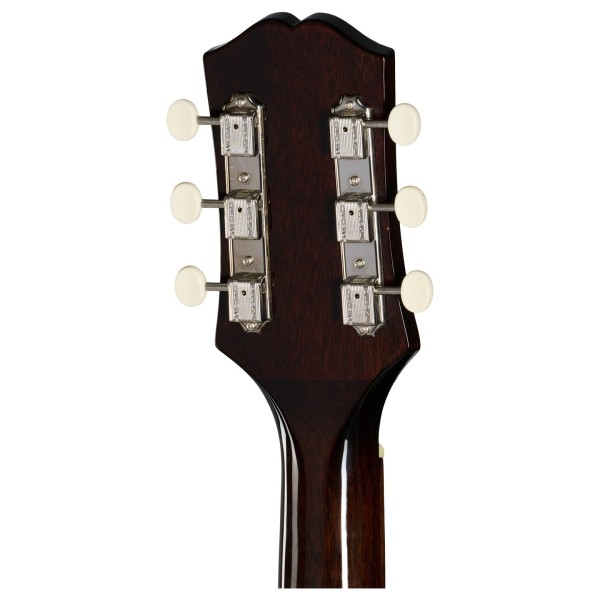 Epiphone Blues King Studio, Dark Burst - back of headstock