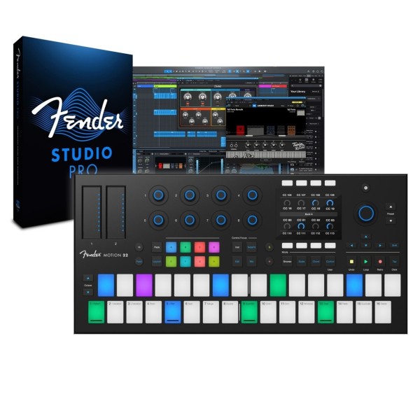 Fender Studio Motion 32 MIDI Controller - With Studio Pro