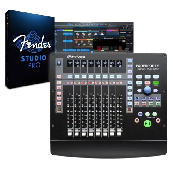 PreSonus FaderPort 8 DAW Control Surface - Bundle