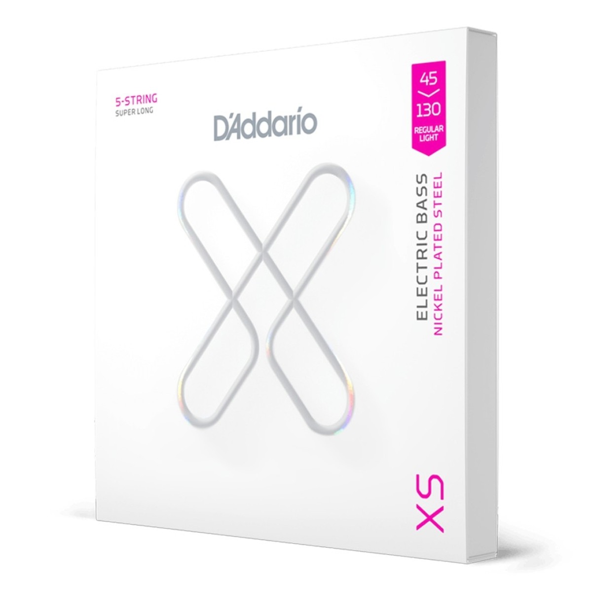 Click to view product details and reviews for D&rsquo;addario Xs Nickel Plated Steel Bass Strings Super Long Scale 5 String 45&ndash;130.