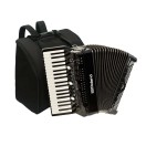 Roland FR-4X V-Accordion with Keyboard, Black with Bag