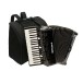 Roland FR-4X V-Accordion with Keyboard, Black with Bag