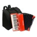 Roland FR-4X V-Accordion with Keyboard, Red with Bag 1