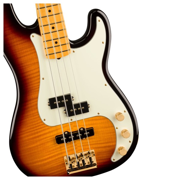 Fender 75th Anniversary American Professional II PJ Bass RW, 2-Color Sunburst - hardware
