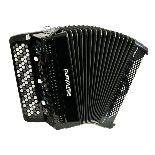 Roland FR-4XB V-Accordion with Buttons, Black with Bag 2