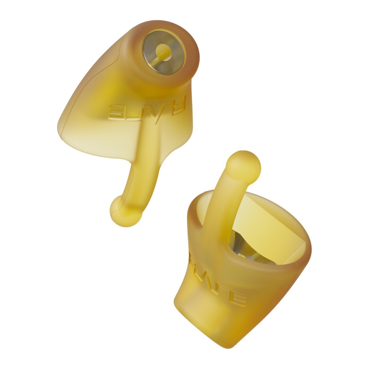 Click to view product details and reviews for Flare Audio Calmer Extra Silicone Translucent Light Tan.