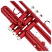 Student Trumpet Beginner Pack by Gear4music, Red