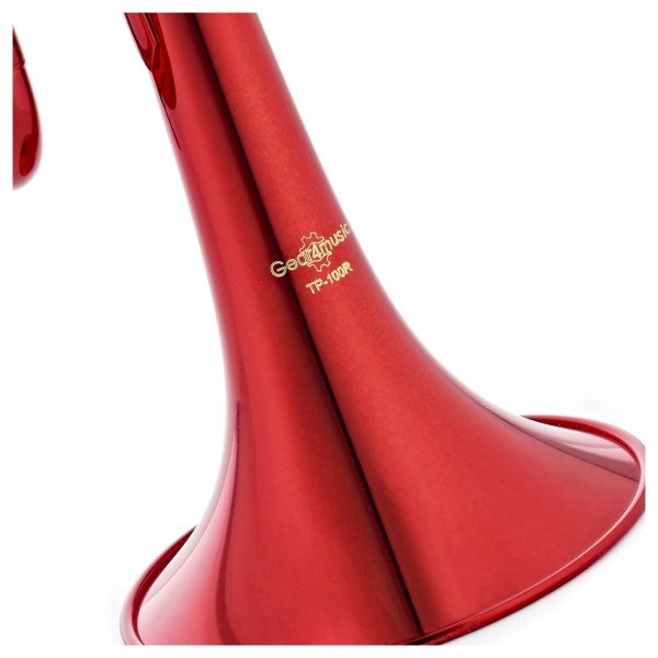 Student Trumpet Beginner Pack by Gear4music, Red