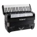 Roland FR-8X V-Accordion, Piano-Type, Black with Bag 3