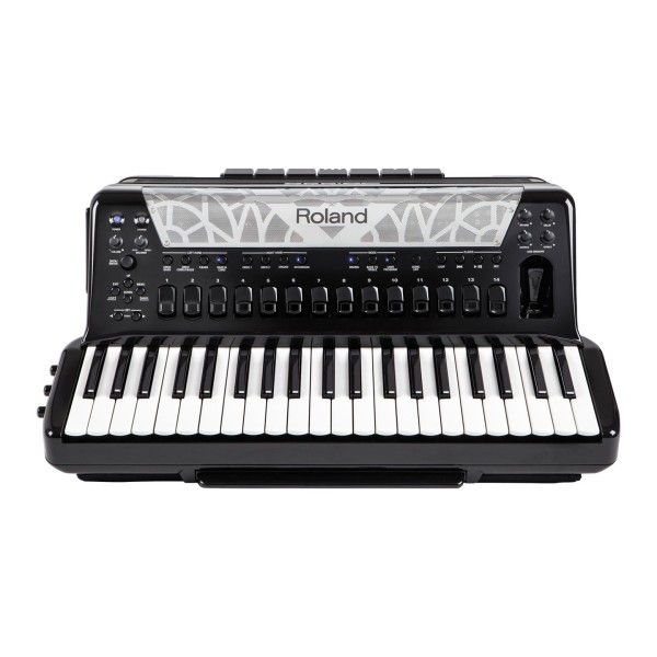 Roland FR-8X V-Accordion, Piano-Type, Black with Bag 4