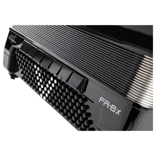 Roland FR-8X V-Accordion, Piano-Type, Black with Bag 6