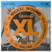 D'Addario EXL140 Nickel Wound, Light Top/Heavy Bottom, 10-52