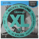 Daddario EXL158 Nickel Wound Baritone Guitar Strings, Light 13-62