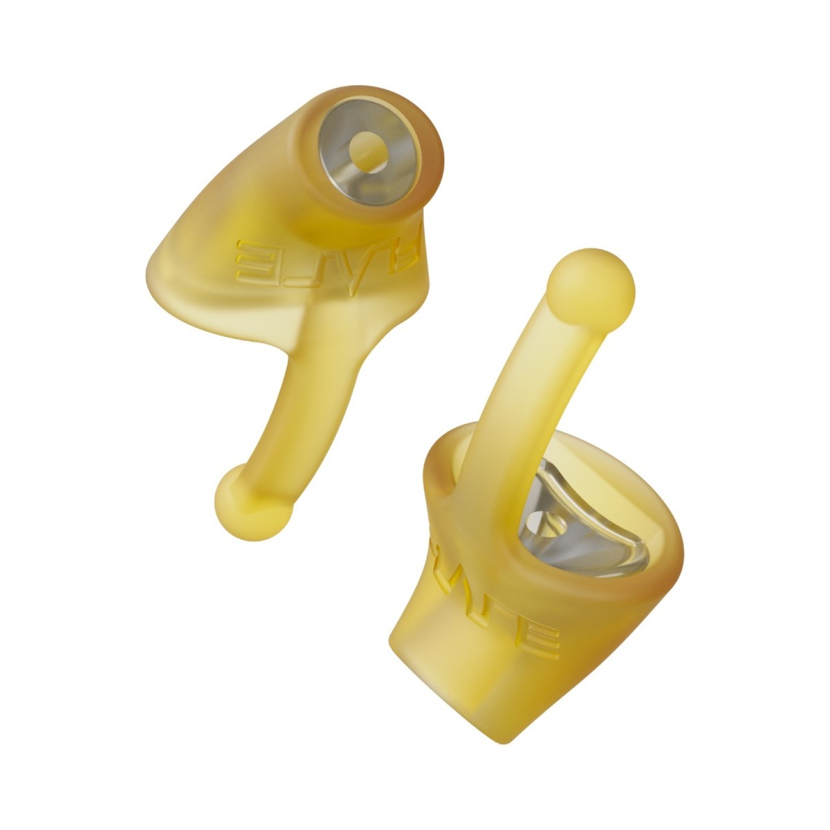 Click to view product details and reviews for Flare Audio Calmer Extra Mini Silicone Translucent Light Tan.