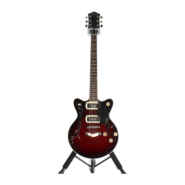 Gretsch G2655 P90 Streamliner Jr CB DC, Claret Burst - De segunda