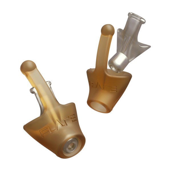 Flare Audio Calmer Extra Mini, Silicone Translucent Mid Tan