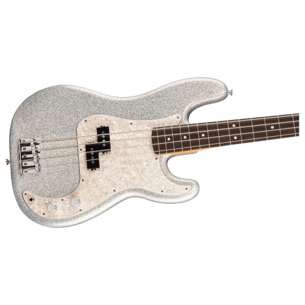 Fender 75th Anniversary Player II Precision Bass RW, Diamond Dust Sparkle - body