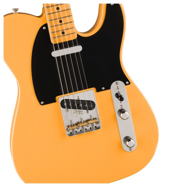 Fender 75th Anniversary Vintera II Road Worn 1951 Telecaster MN, Butterscotch Blonde - hardware