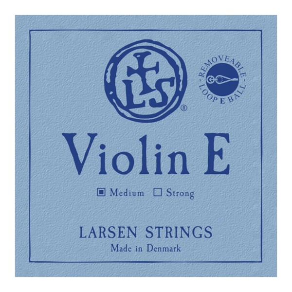 Larsen Violin E String, Ball /Loop End, Medium