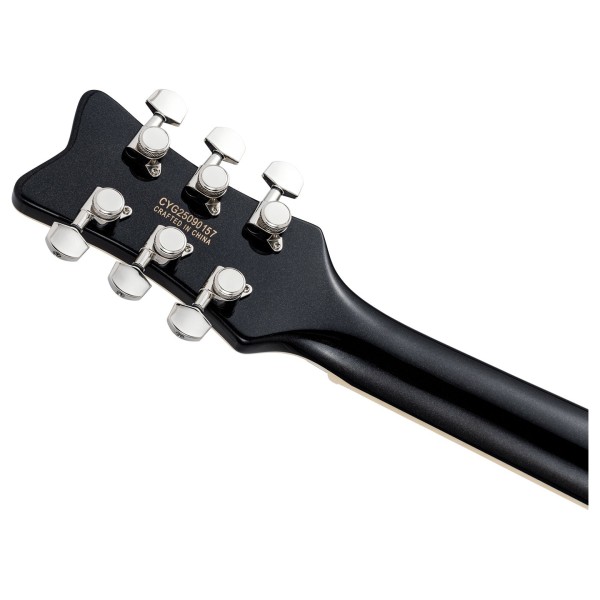 Gretsch Electromatic Premier Jet, Onyx Storm - back of headstock