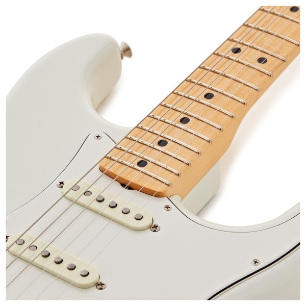 Fender Custom Shop Jimi Hendrix Voodoo Child Strat NOS, Olympic White - upper frets