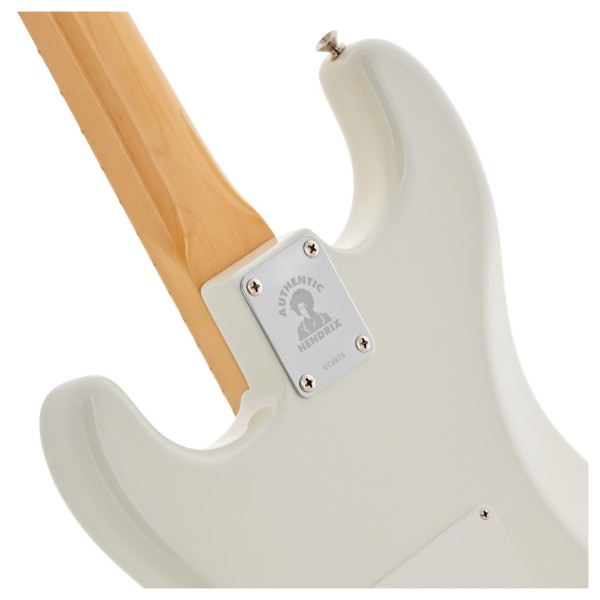 Fender Custom Shop Jimi Hendrix Voodoo Child Strat NOS, Olympic White - neck joint