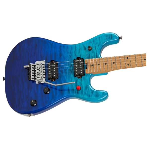 EVH 5150 Series Deluxe QM, Baked Maple, Pacific Drift - body