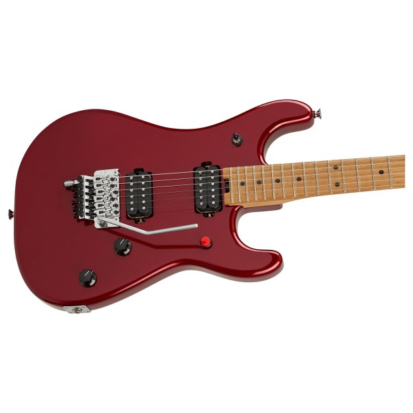 EVH 5150 Series Deluxe, Baked Maple, Candy Apple Red Metallic - body