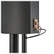 Wharfedale Diamond 9.1 Speakers with Stands, Carbon - Close-up, speaker cable management top