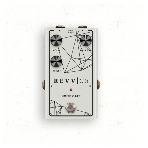 Revv G8 Noise Gate, White Pearl Limited Edition