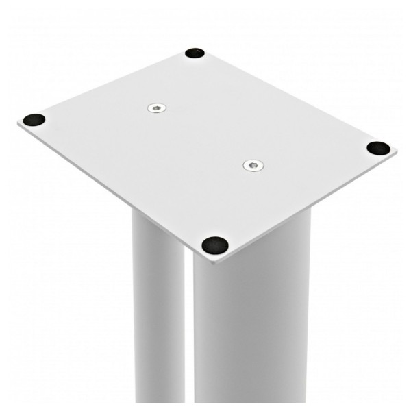Wharfedale Diamond 9.1 Speakers with Stands, White - Top-plate