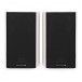 Wharfedale Diamond 9.1 Speakers with Stands, White - Speaker, front-view grilles attached