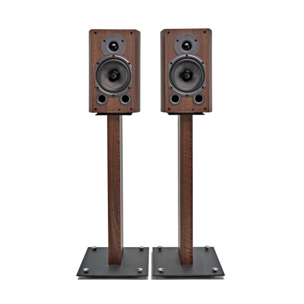 Wharfedale Diamond 9.1 Speakers with Stands, Walnut