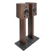 Wharfedale Diamond 9.1 Speakers with Stands, Walnut - Front view