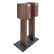 Wharfedale Diamond 9.1 Speakers with Stands, Walnut - Rear view
