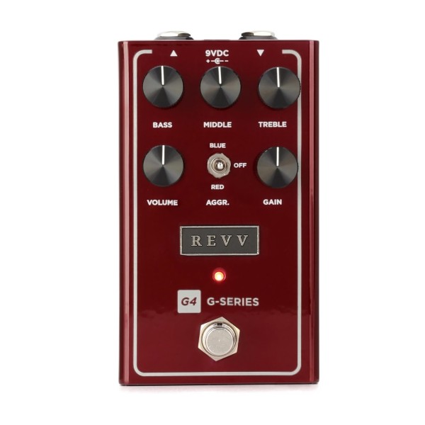 Revv G4 Red Channel Preamp Overdrive V2 Top