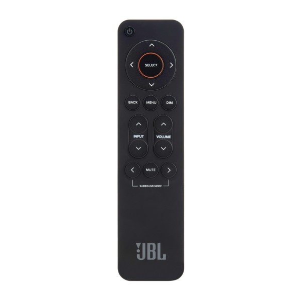 JBL MA710HP 7.2 Channel 8K High Performance AV Receiver, Black - Remote control