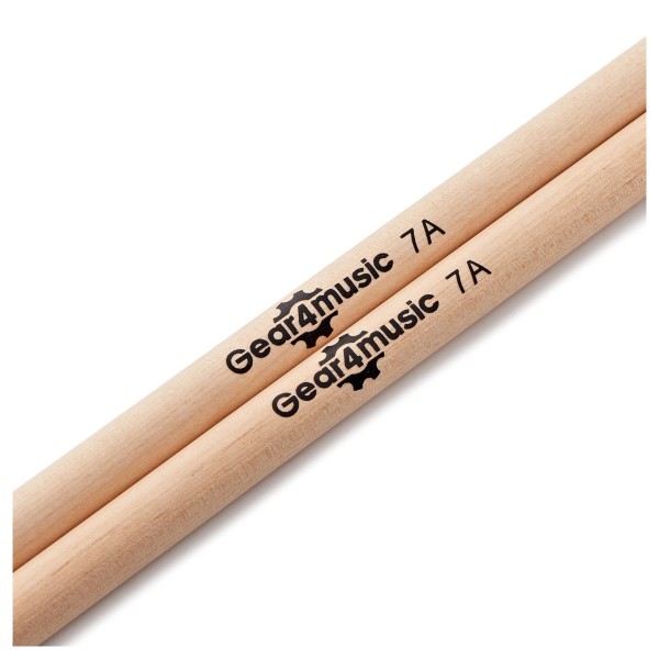 7A Nylon Tip Maple Drumsticks, 10 Pack