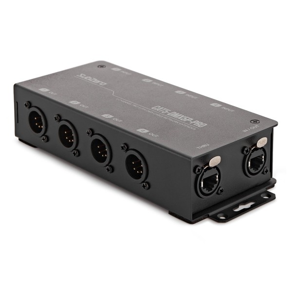 SubZero 4 Channel Pro 5-Pin DMX Cable Network Extender