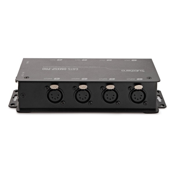 SubZero 4 Channel Pro 5-Pin DMX Cable Network Extender