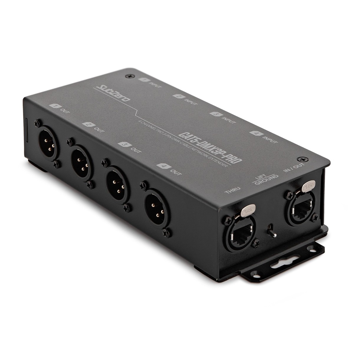 Click to view product details and reviews for Subzero 4 Channel Pro 3 Pin Dmx Cable Network Extender.